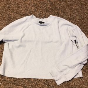 forever 21 Long sleeve crop top